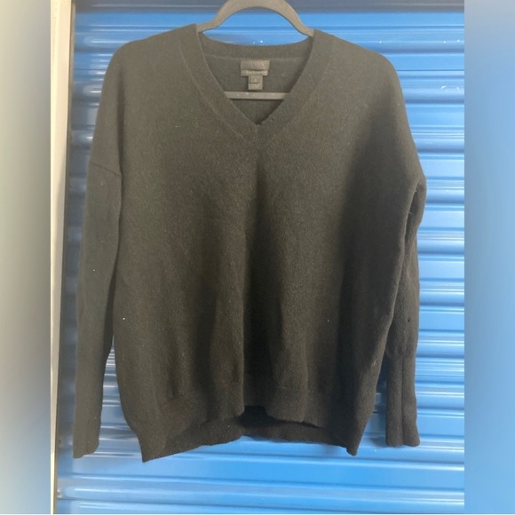 J Crew Cashmere V-neck Sweater - Picture 1 of 5